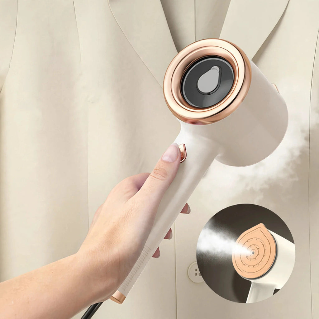 Mini Handheld Garment Steamer — Portable Travel Clothes Steamer