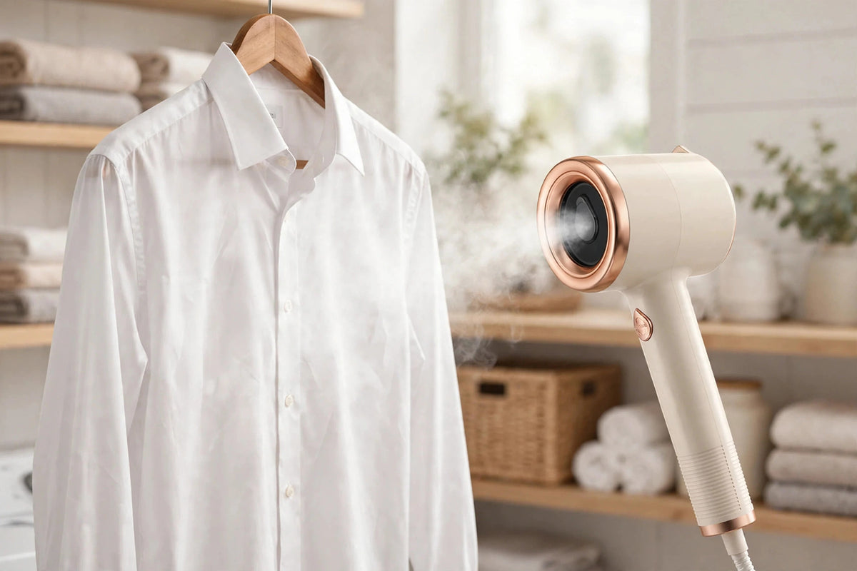 Mini Handheld Garment Steamer — Portable Travel Clothes Steamer